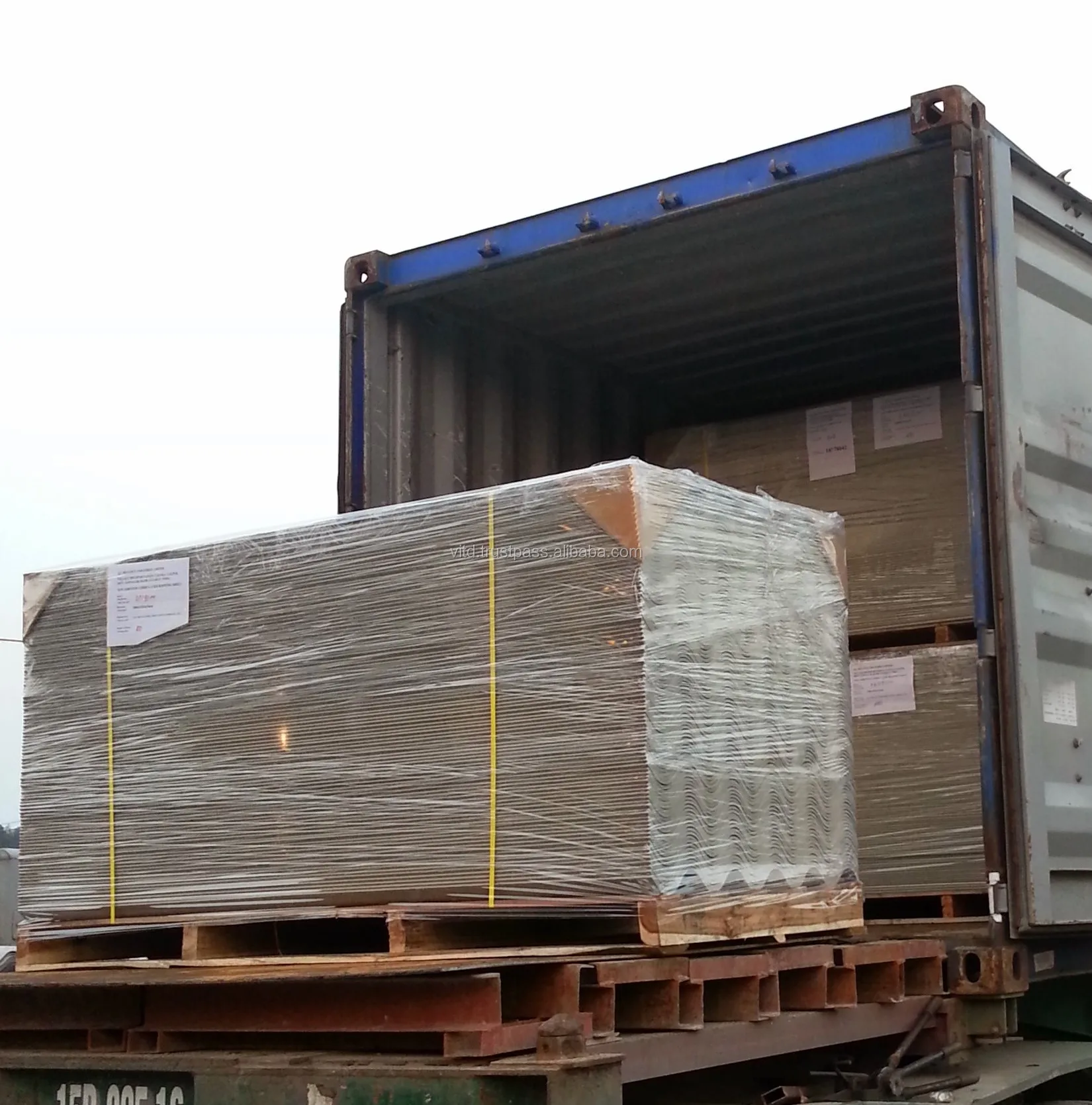 Fiber reinforced roofing sheets