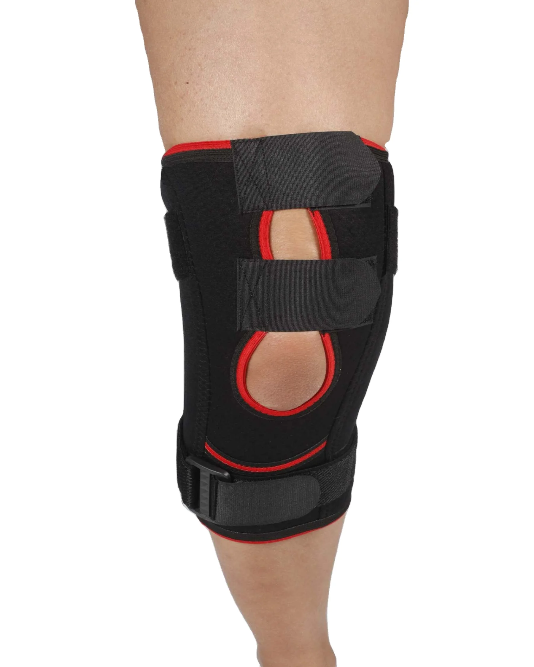 KNEE SUPPORT-PATELLAR&LIGAMENT HINGED SUPPORT-OPEN UPPER PART