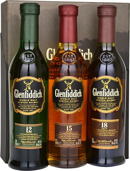 Оригинальное шотландское виски гленфидич, доступно все годы-промо!