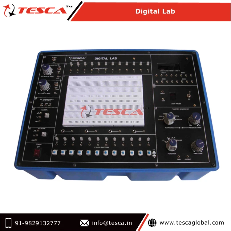 Education Supplies Educational Bread Board Trainers Digital Lab for Advance Training of Digital Electronics