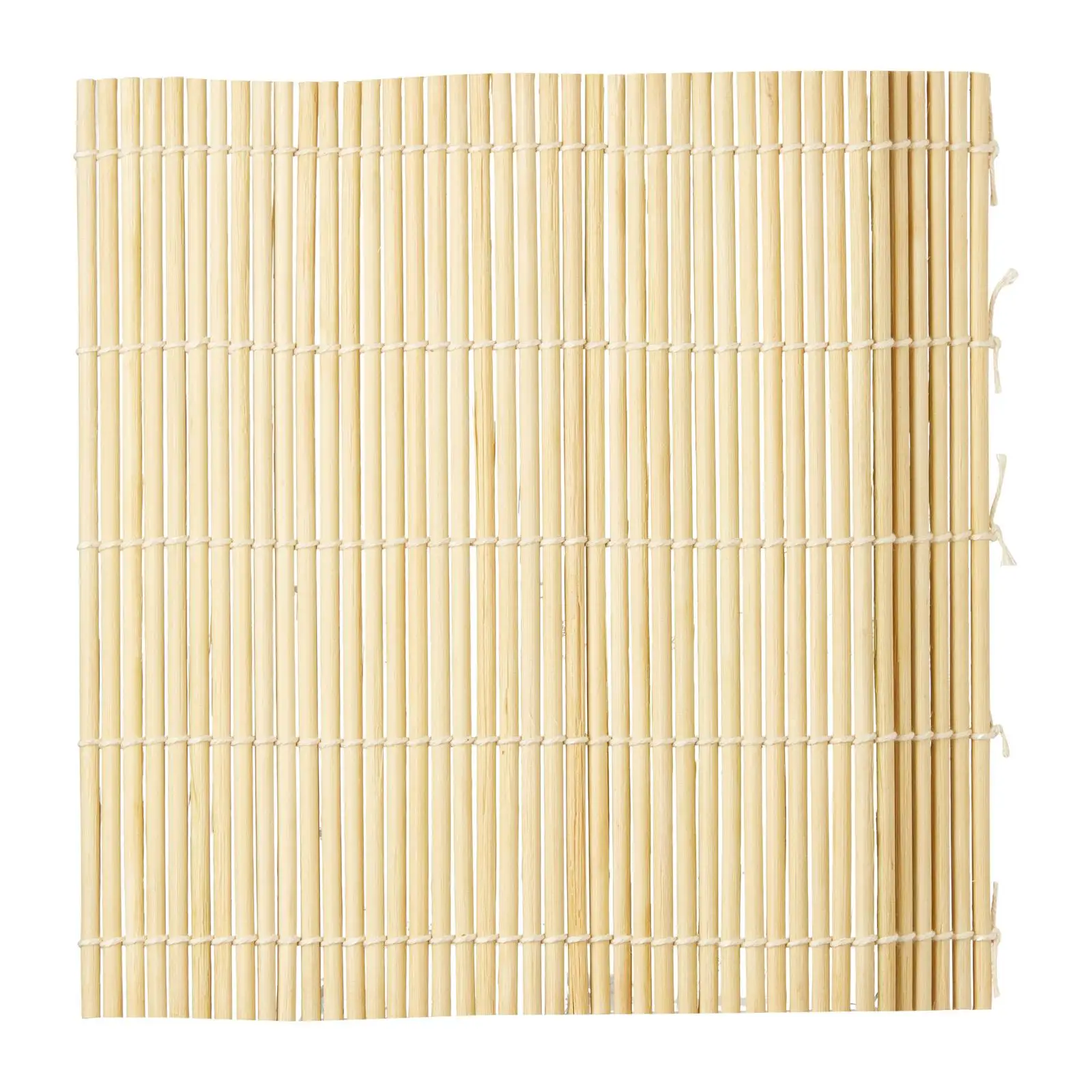 High Quality Environment Friendly Materials Green Skin Bamboo Kimbap Sushi Mat with Size 24x24cm from Taiwan