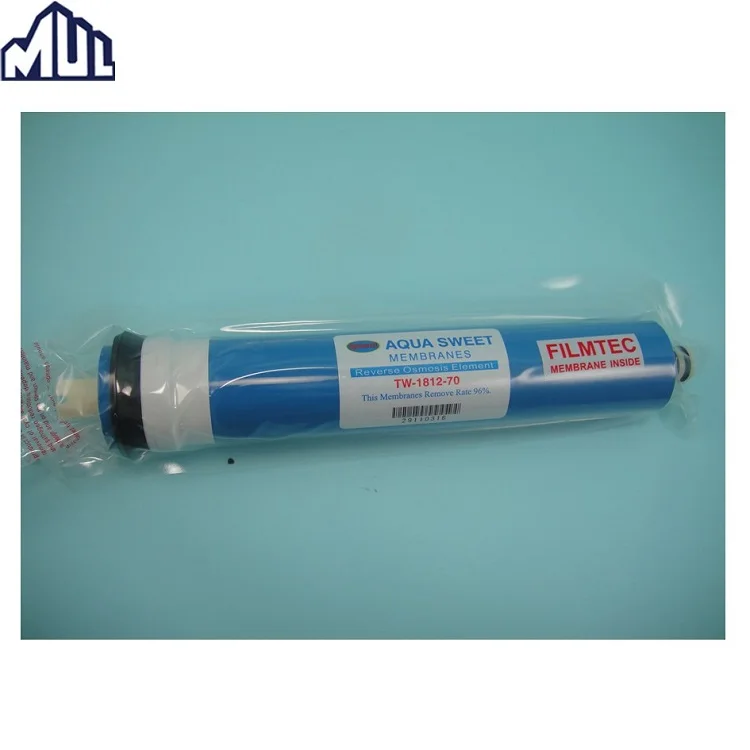 
MUL TW-1812-70 GPD RO Membrane with Filmtec USA 