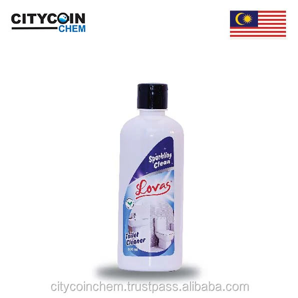 Eco Friendly Toilet Cleaner Detergent Wash Toilet Bowl and Bathroom Clear Blue Liquid Fresh Smell