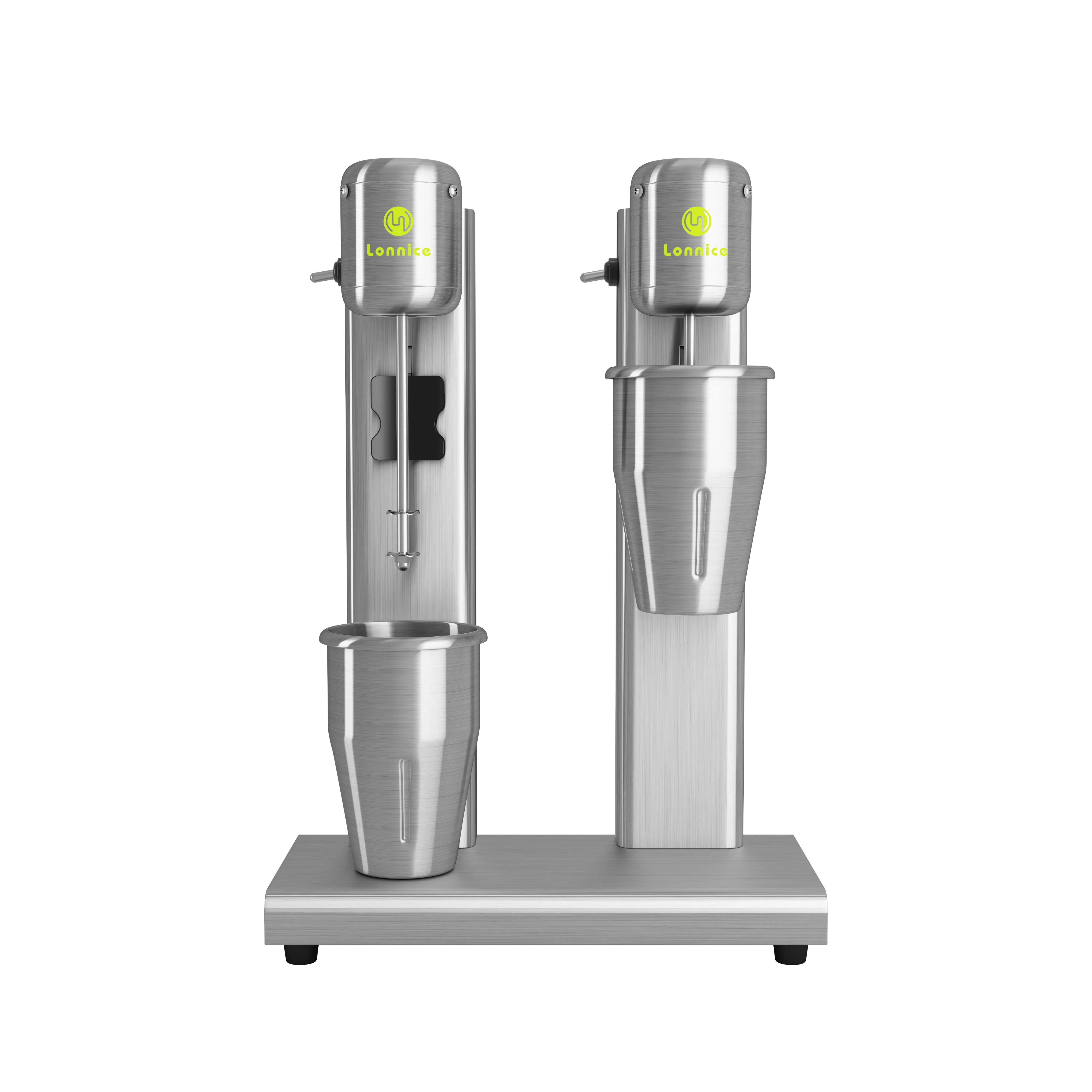 Шкафы блендер 1L Емкость двойной головкой паб использовать для молочных коктейлей с блендер миксер