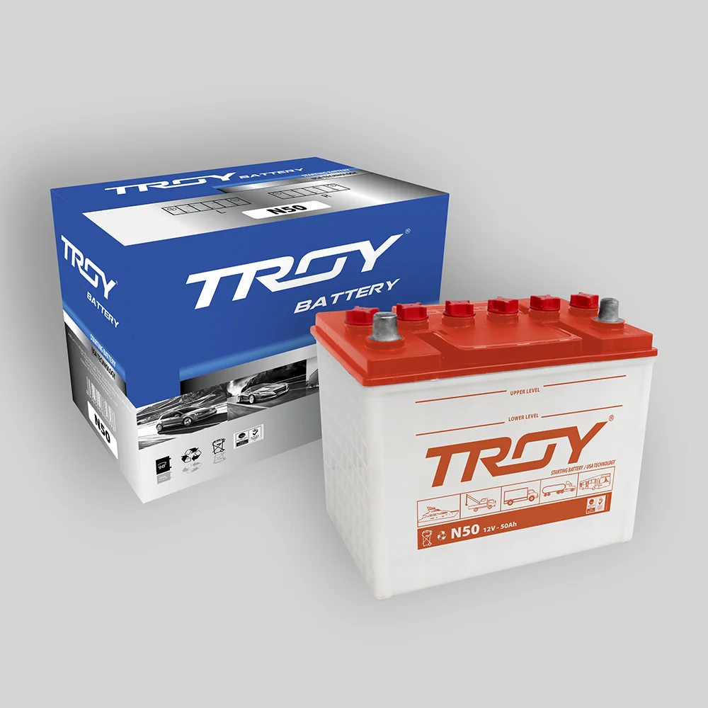 
Vietnam N50ZL 12V Car Battery Troy for Sale with High Quality 