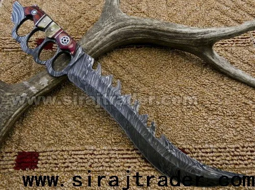 Ручка ножа из цветного дерева ручка микрокарты мозаичная булавка ручной работы нож дамасской стали Bowie острый хозяйственный OEM