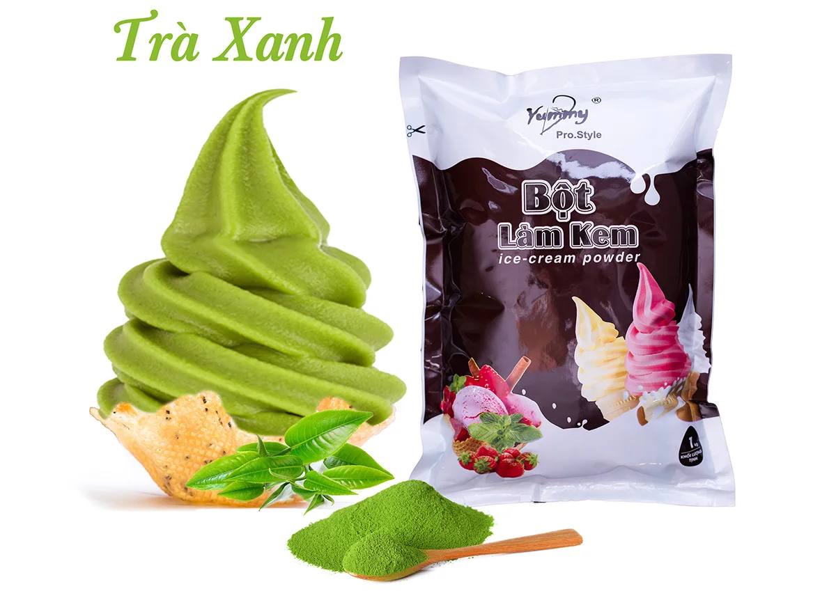 Yummy Ice Cream Soft Ice Cream Making Powder DVA0013 High Brand Quality Best Manufacturer From Vietnam