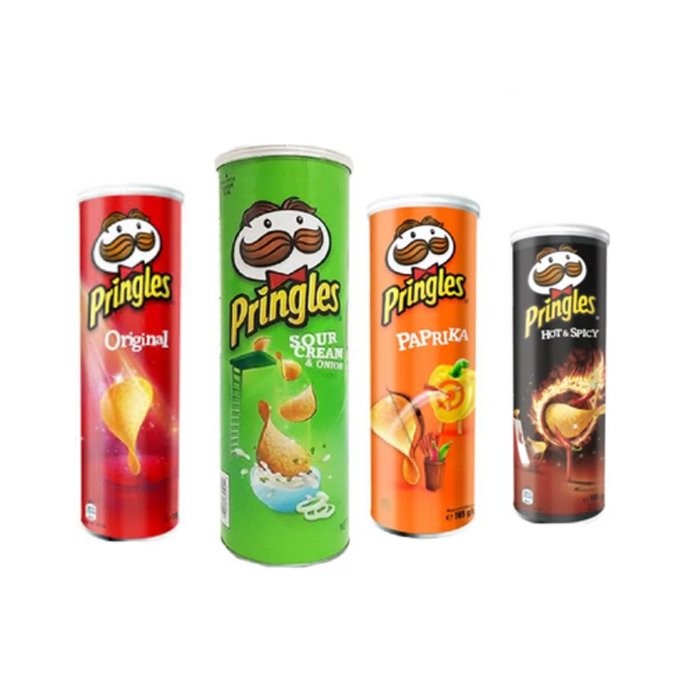 Pringles Potato Chips canned puffed food snack potato chips exotic snack potato chips