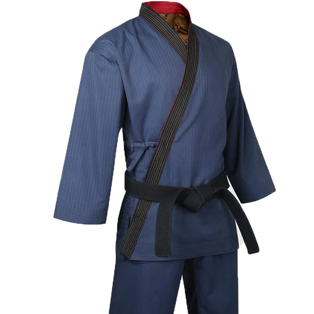 Custom made martial Arts Karate Gi Uniform for Kids & Adults light Weight with Free Belt 100% cotton canvas. 14oz.