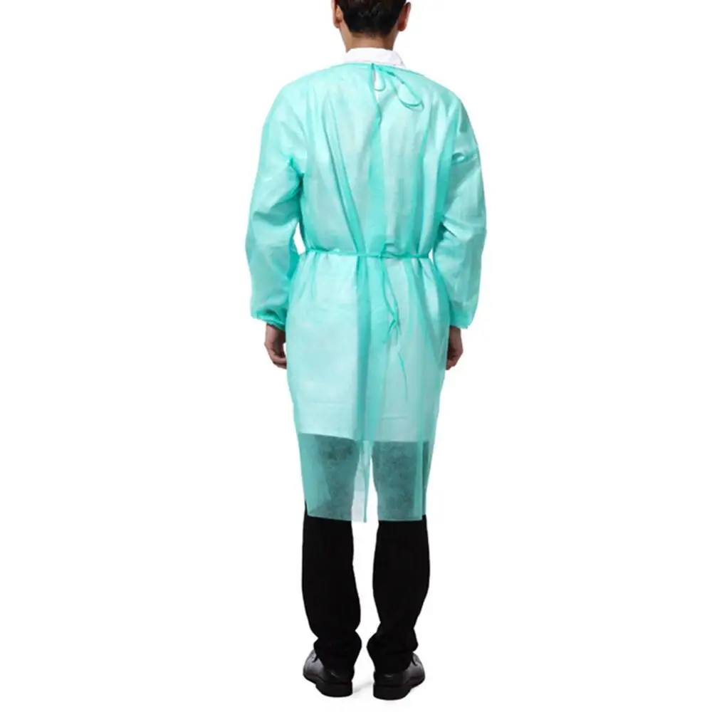 
Non woven disposable hospital gown 
