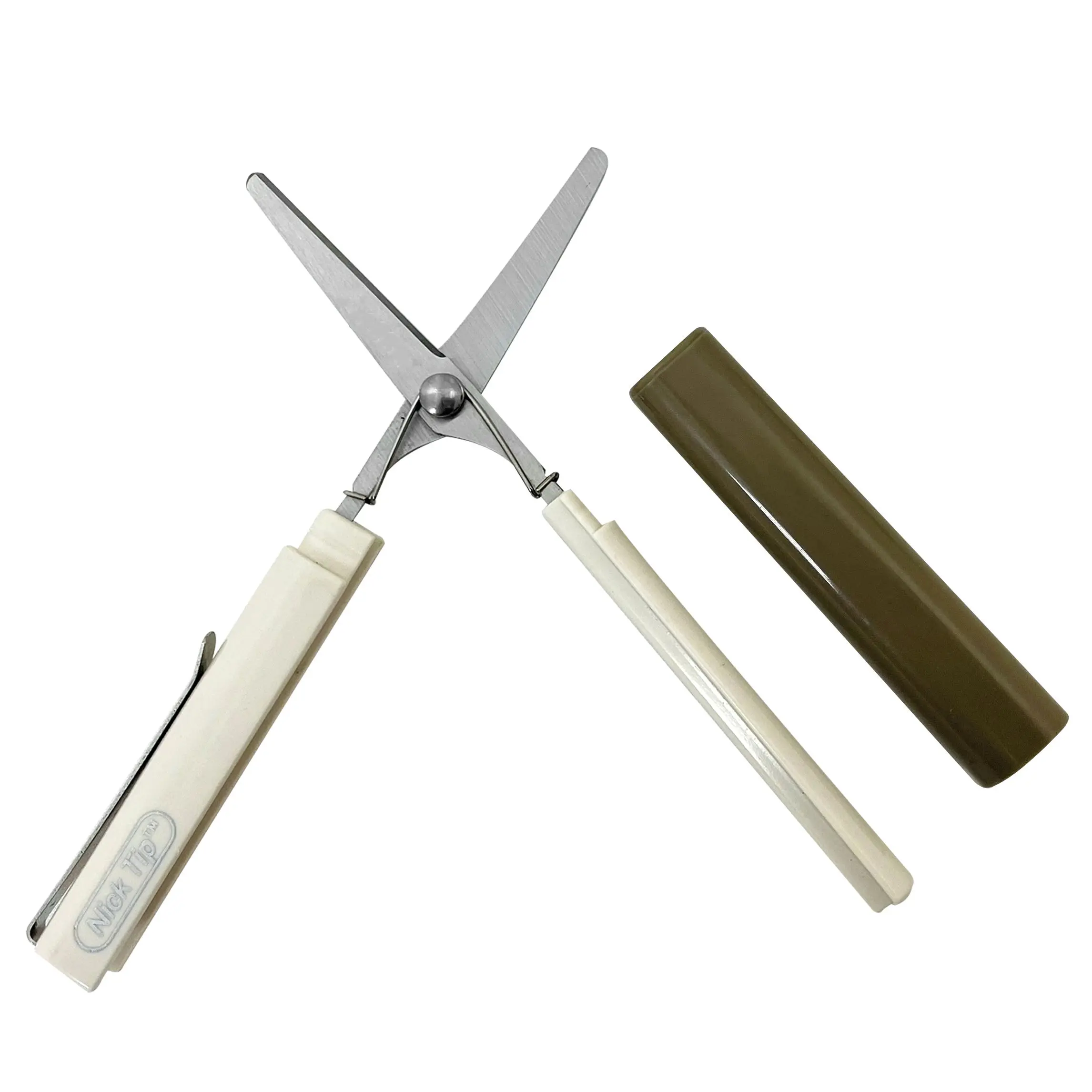 Последний шанс купить высококачественный товар безопасный портативный запираемый захват ручка из нержавеющей стали 5 дюймов 12,7 см школьные офисные студенческие ножницы