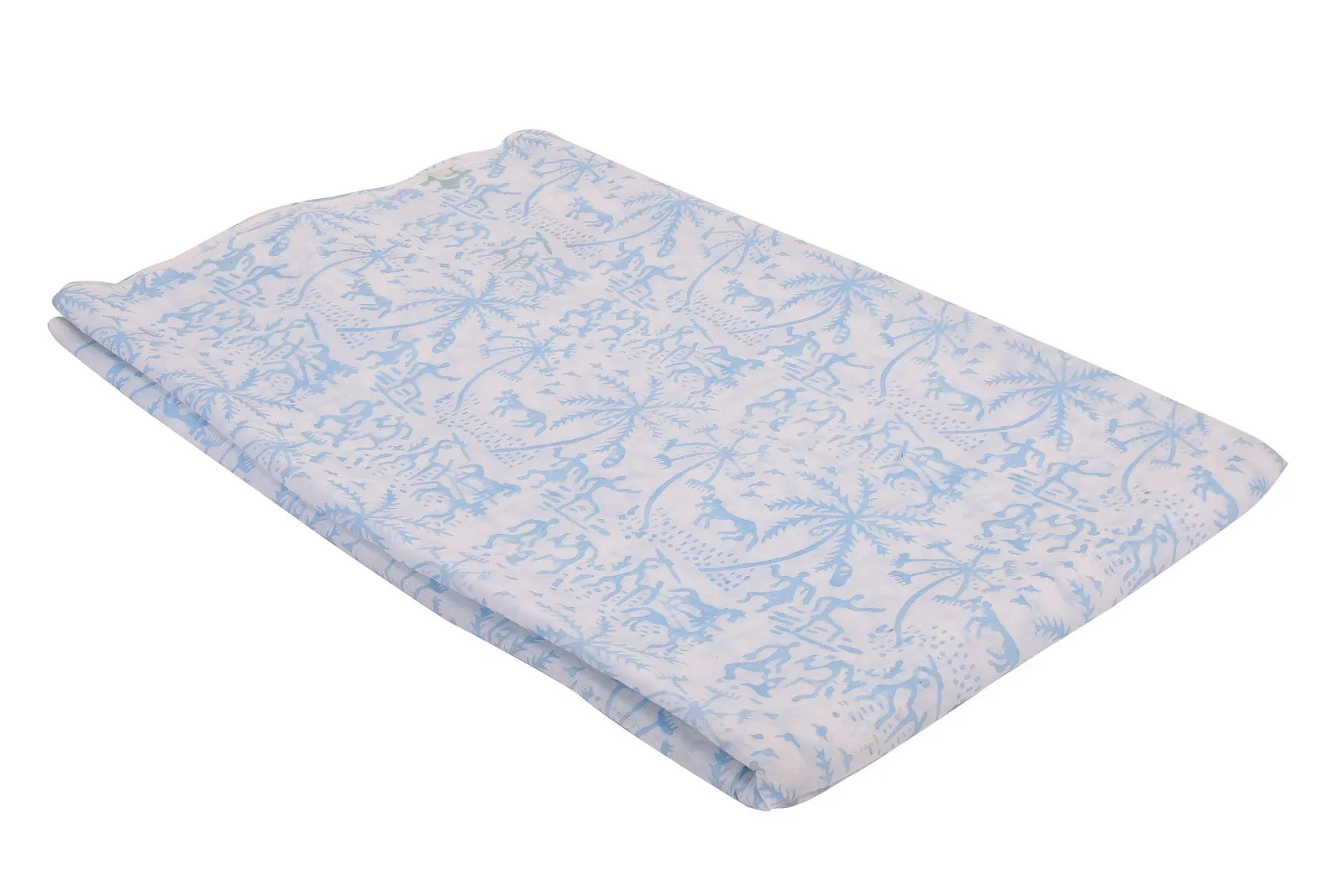 Jaipur Block Print Cotton Fabric by Yard Tribal Indian Art Upholstery Fabric For Kurtis