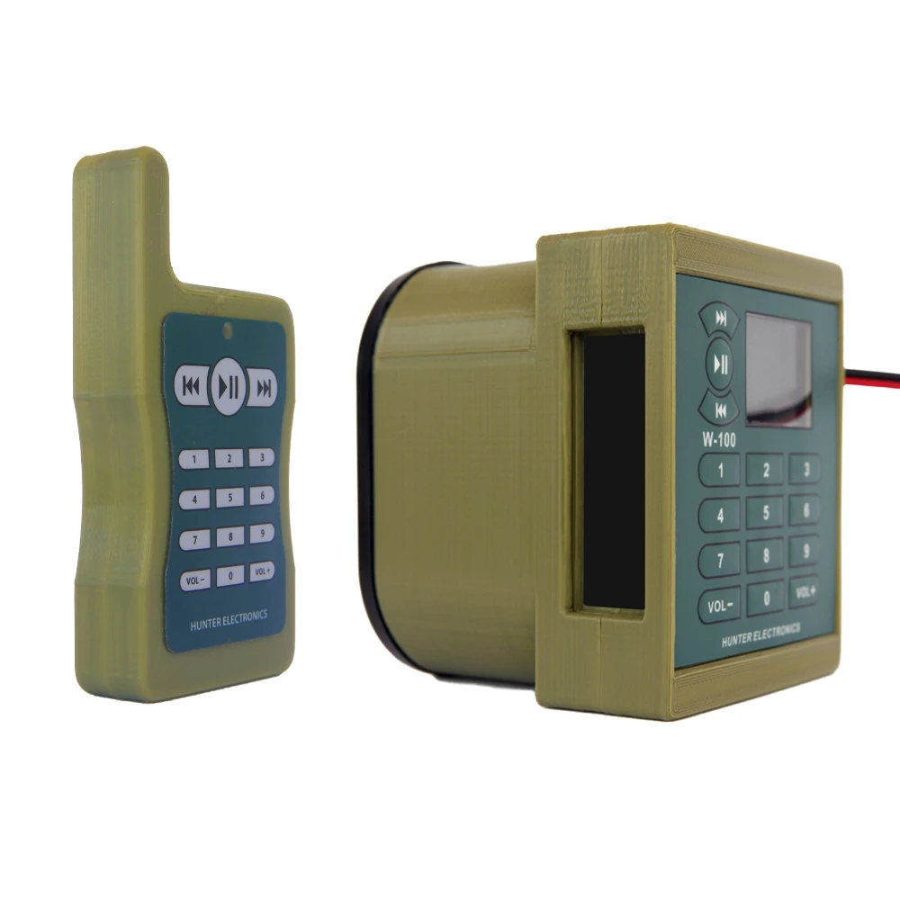 Waterproof MP3 Bird Caller with Timer and Remote Control