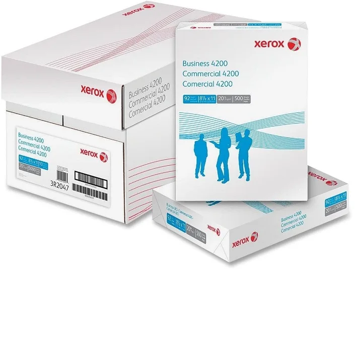 Xerox brand Customized colorful A4 copy printer paper 70 80gsm for office