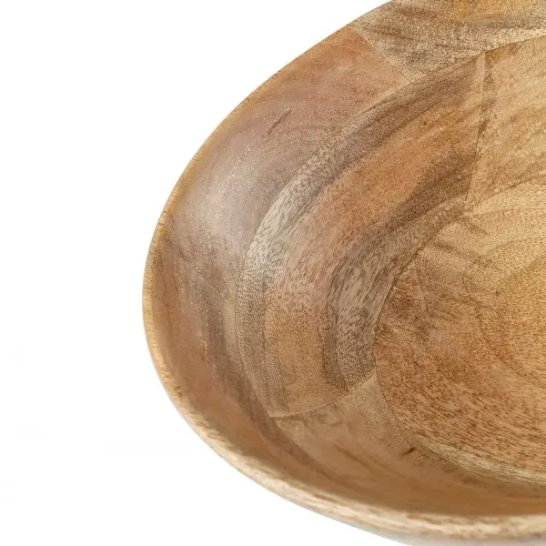 Custom small large thick kitchen wooden vegetable fruit salad mixing bowl wholesale round wooden bowl acacia wood salad bowl