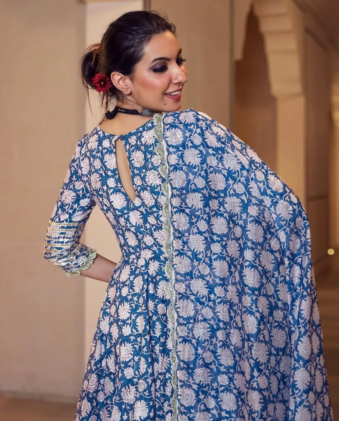 Made In Indian Dresses Designer Printed Cotton Kurti with Dupatta Set For All Occasions Wedding Wear Indian Dresses