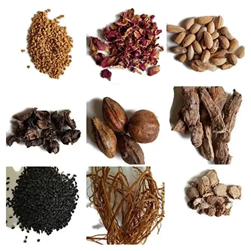 Indian hair herbs / Mix of 18 herbs to enrich hair oil / 100% natural dried herbs