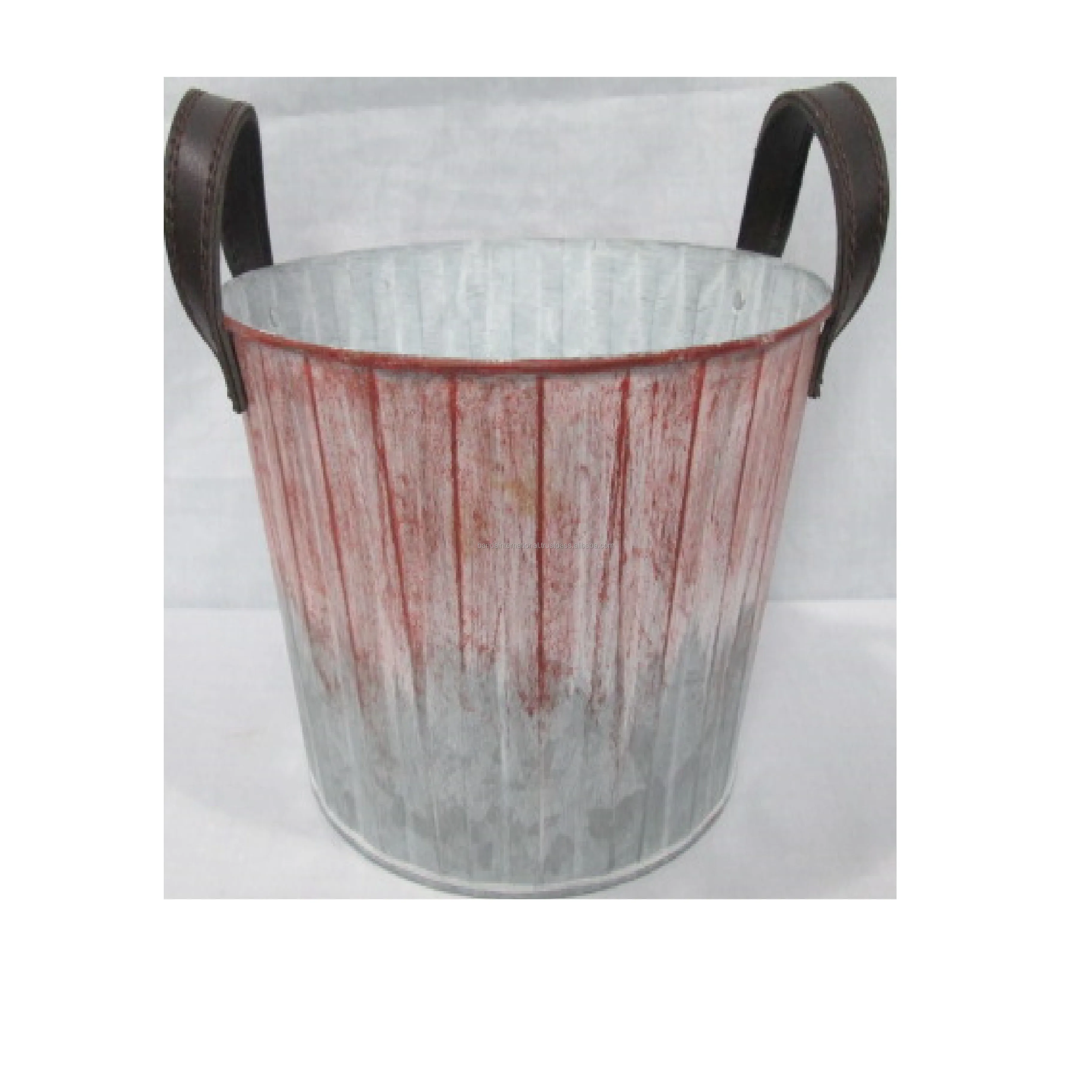 Garden Accessories Tin Flower Planter Wholesale And High Quality Metal Flower Planter & Pots
