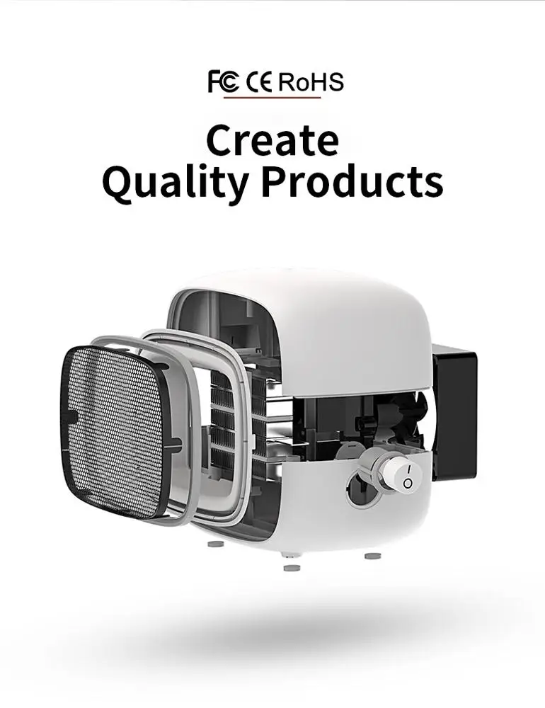 New Plug Safe Portable Lightweight Desktop Winter Mini Space Heater