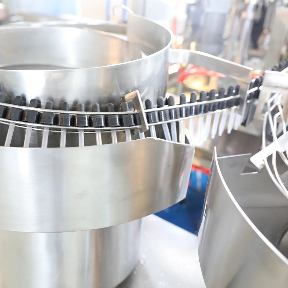 Automatic 20ml 50 ml Cosmetic Oil  Glass Bottle Dropper Filling Machine