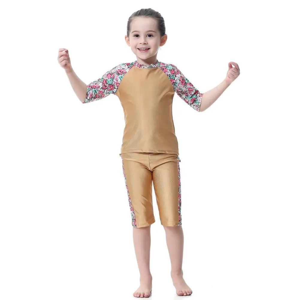 Islamic Swimsuit Swimming Suit Modest for Girls Muslim Kid Swimwear