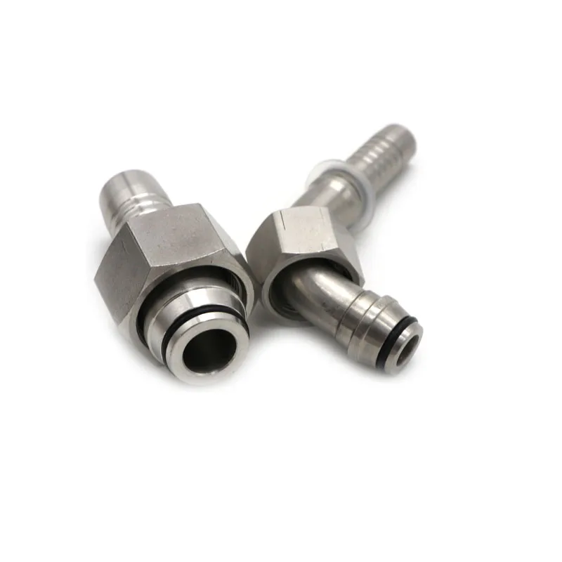 International Standard stainless types of hydraulic fittings