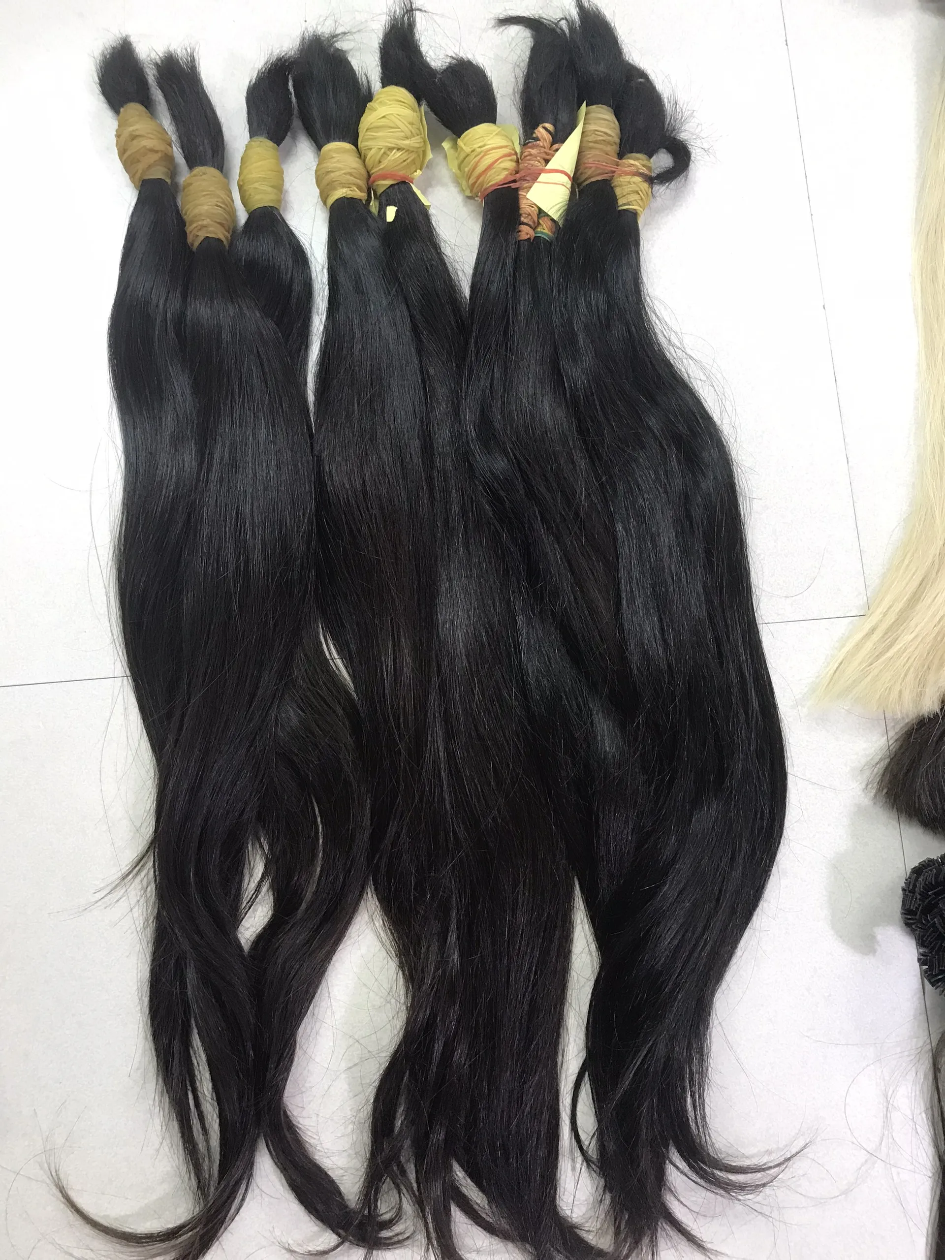  Оптовая продажа натуральные волосы и необработанные 100% вьетнамские лучшее качество лучший продавец