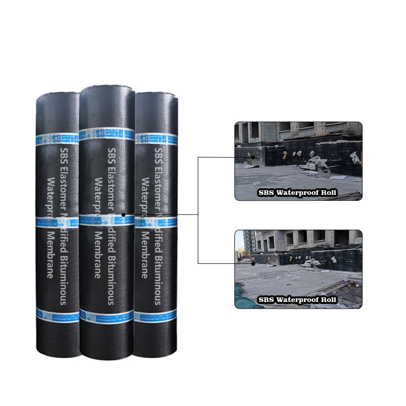 China-made waterproof products-environmental protection SBS waterproof coiled material for swimming pool