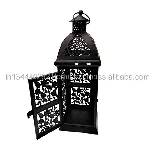 Декоративный фонарь западные фонари стеклянные железные подсвечники садовый подсвечник ветровая лампа