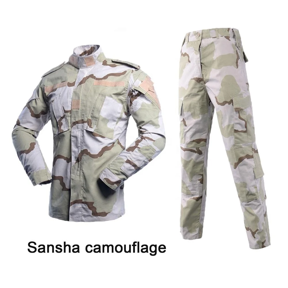 KMS Custom Wholesale Competitive Camouflage Digital Battle Multicolor Breathable Tactical Training ACU Uniform