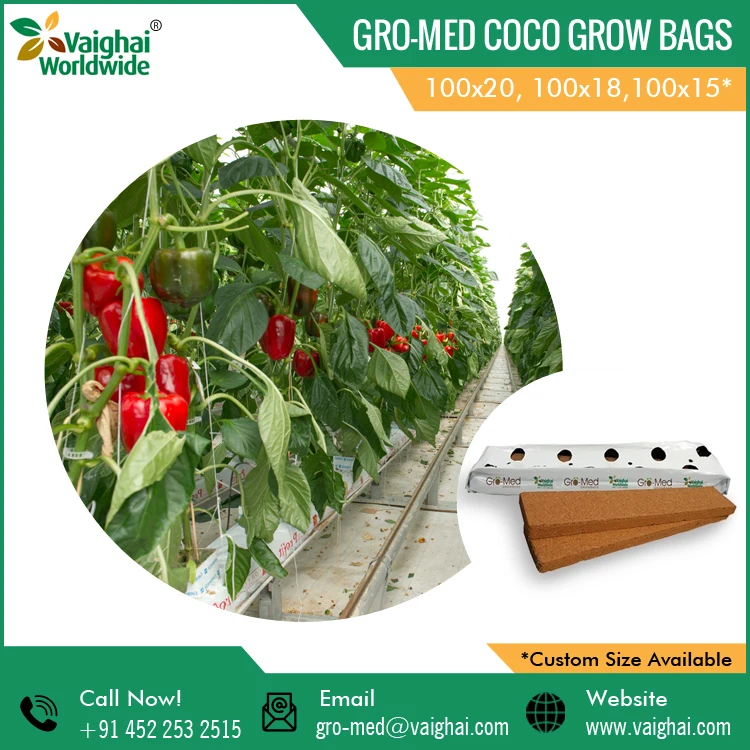 Hot Selling Wholesale Coir Peat Coco Grow Bags at Best Market Price Coco Grow slab