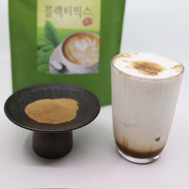 Korean Home cafe latte Black tea powder Mix Made in Korea
