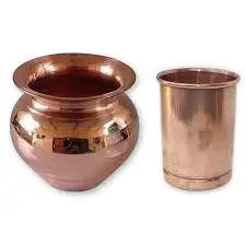 Pure Designer Copper Lota At Wholesale Price for pooja festivals and daily use