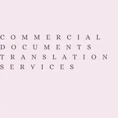 Commercial Document Translation Services translation of German English French AT BEST WHOLESALE PRICE MANUFACTURES IN INDIA