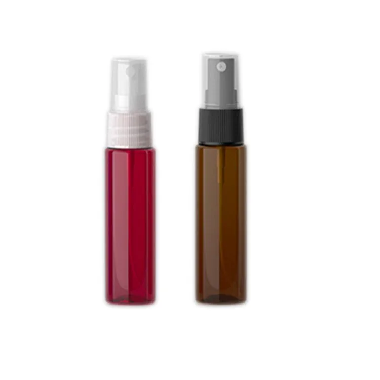  Европейская складская бутылка-распылитель с плоским плечом прозрачная белая зеленая синяя красная янтарная круглая пластиковая для домашних животных мелким распылением