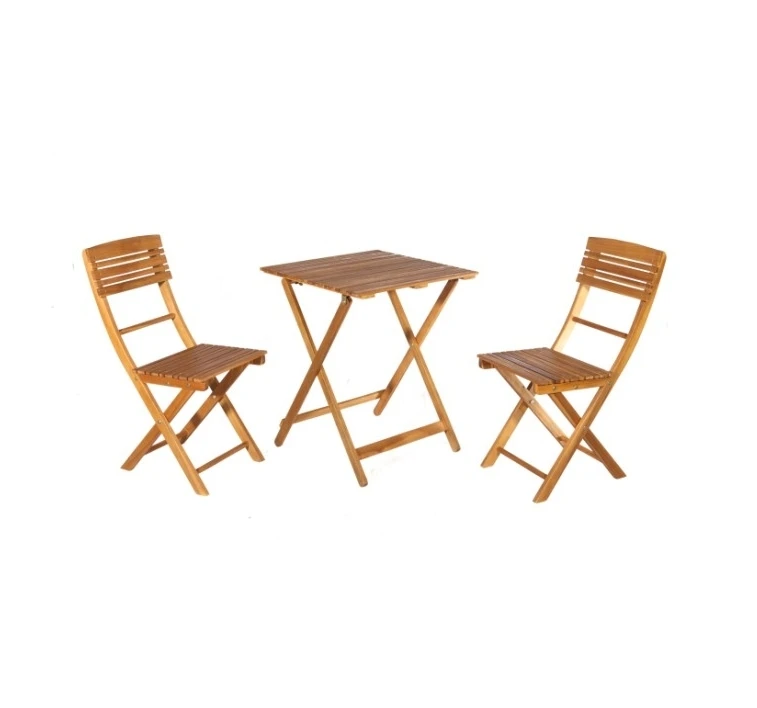 BISTRO SET - HIGH QUALITY WOOD ACACIA/EUCALYPTUS FROM VIETNAM