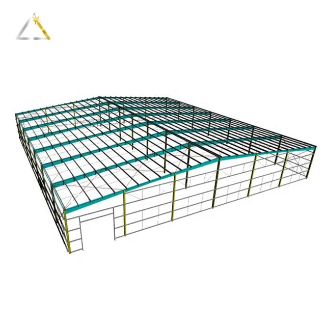 Prefab Two Story Steel Structure Building Workshop Warehouse