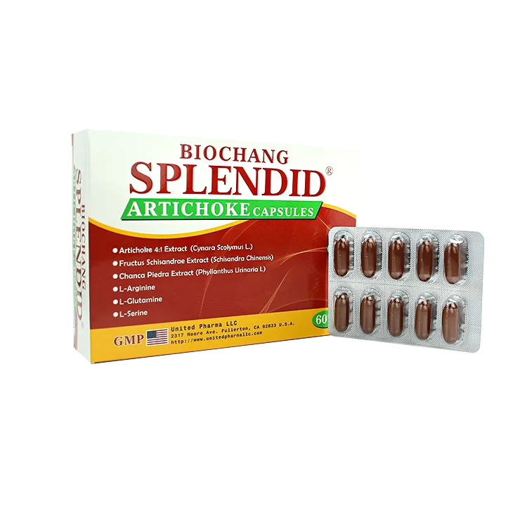 
Natural Ingredients Extract Strengthen Liver Function Artichoke Capsule 