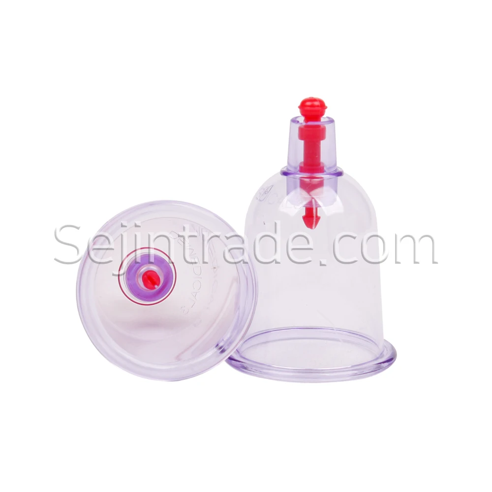 DE Traditional Korea Cupping Cups Hijam High Quality Massage Plastic Disposable  Therapy Set  Health Care Body (500pcs/box)