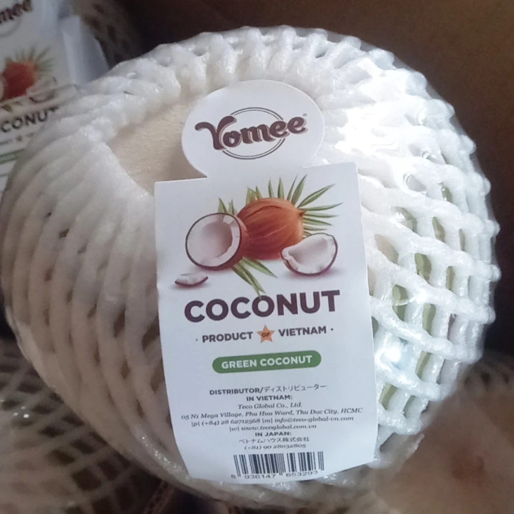 Овальная кокосовая вода Linecut Xiem