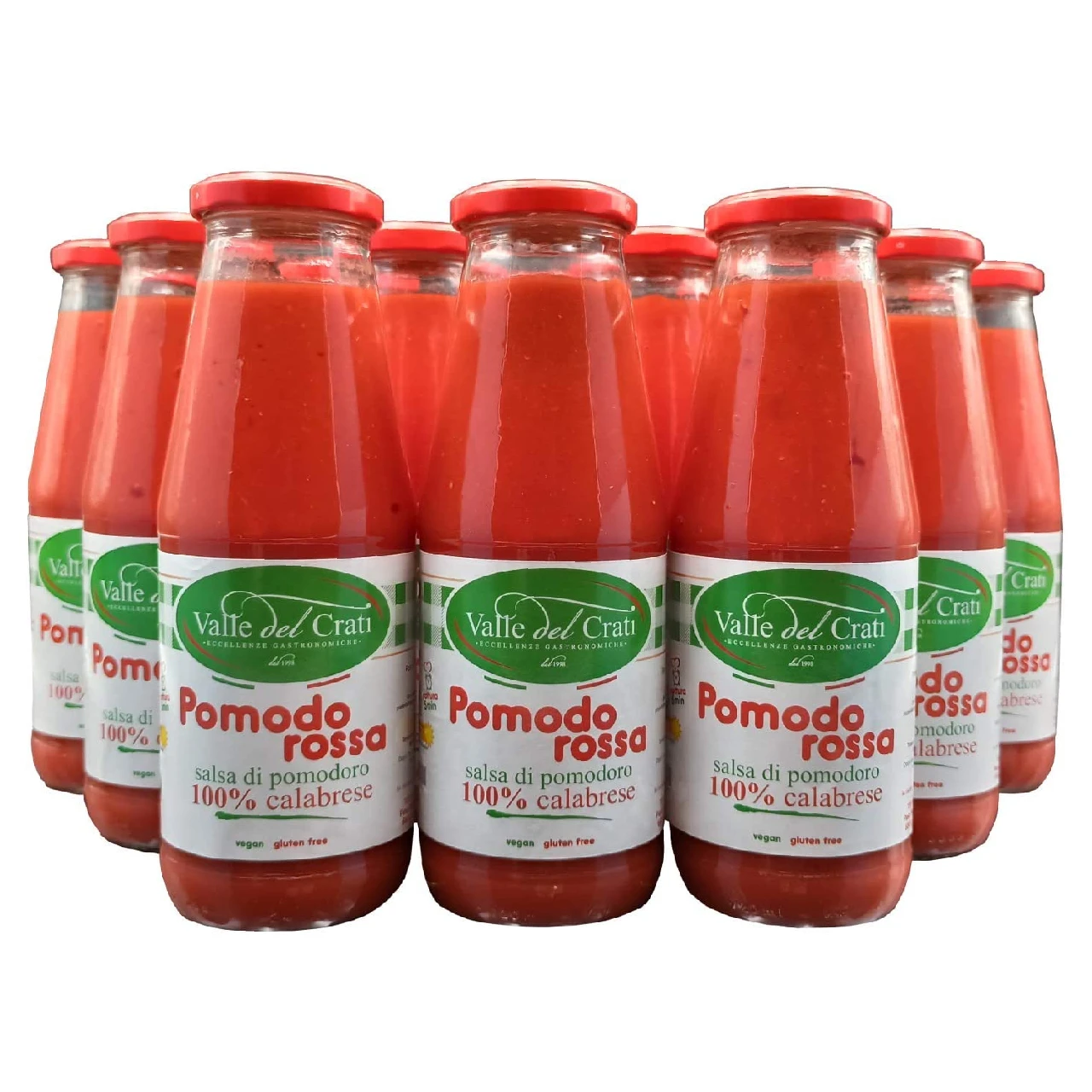 
Оригинальный 100% традиционный томатный соус, изготовленный на юге Италии | Бутылка 720 мл 