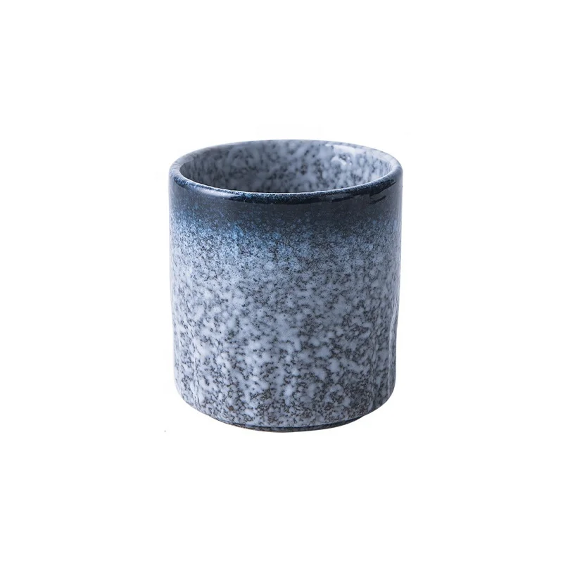 Chinese Ceramic Coffee Cup Japanese Yunomi Tea 100ml Handleless Mug for Matcha Green Latte