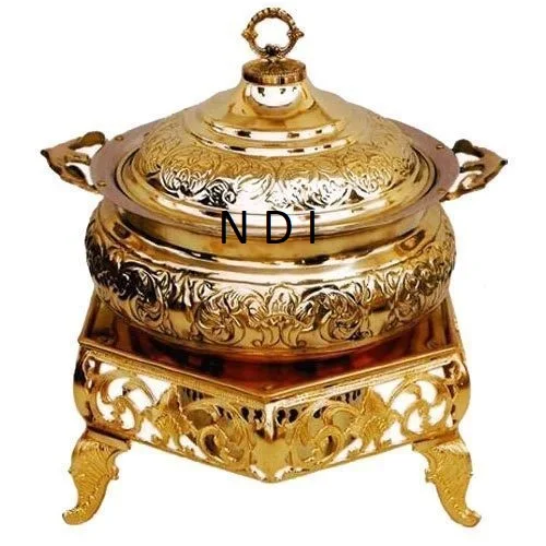 Hotel Wedding Catering Used Hot Food Server Chafing Dish Stainless Steel Simple Design Buffet Food Warmer Chafing Dish