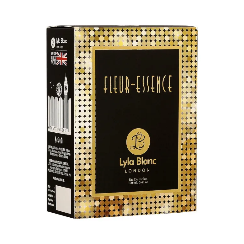 
FLEUR-ESSENCE 100ml Women Perfume Glass Bottle 