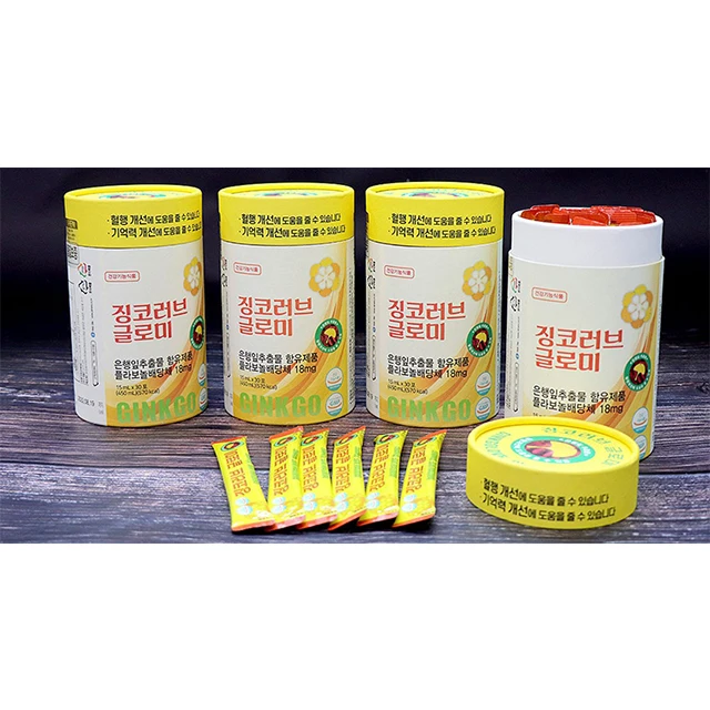 
Korean Domestic Manufactured High Quality Ginkgolove Glomus Made In Korea Improving Blood Circulation 