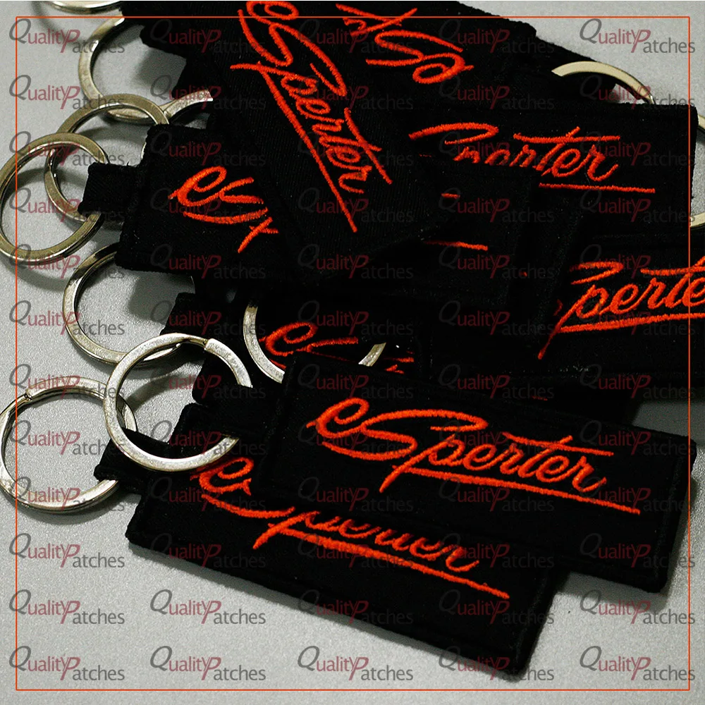 Quality Patches Custom Embroidered Keychains Made in Pakistan Top Quality Patch Supplier