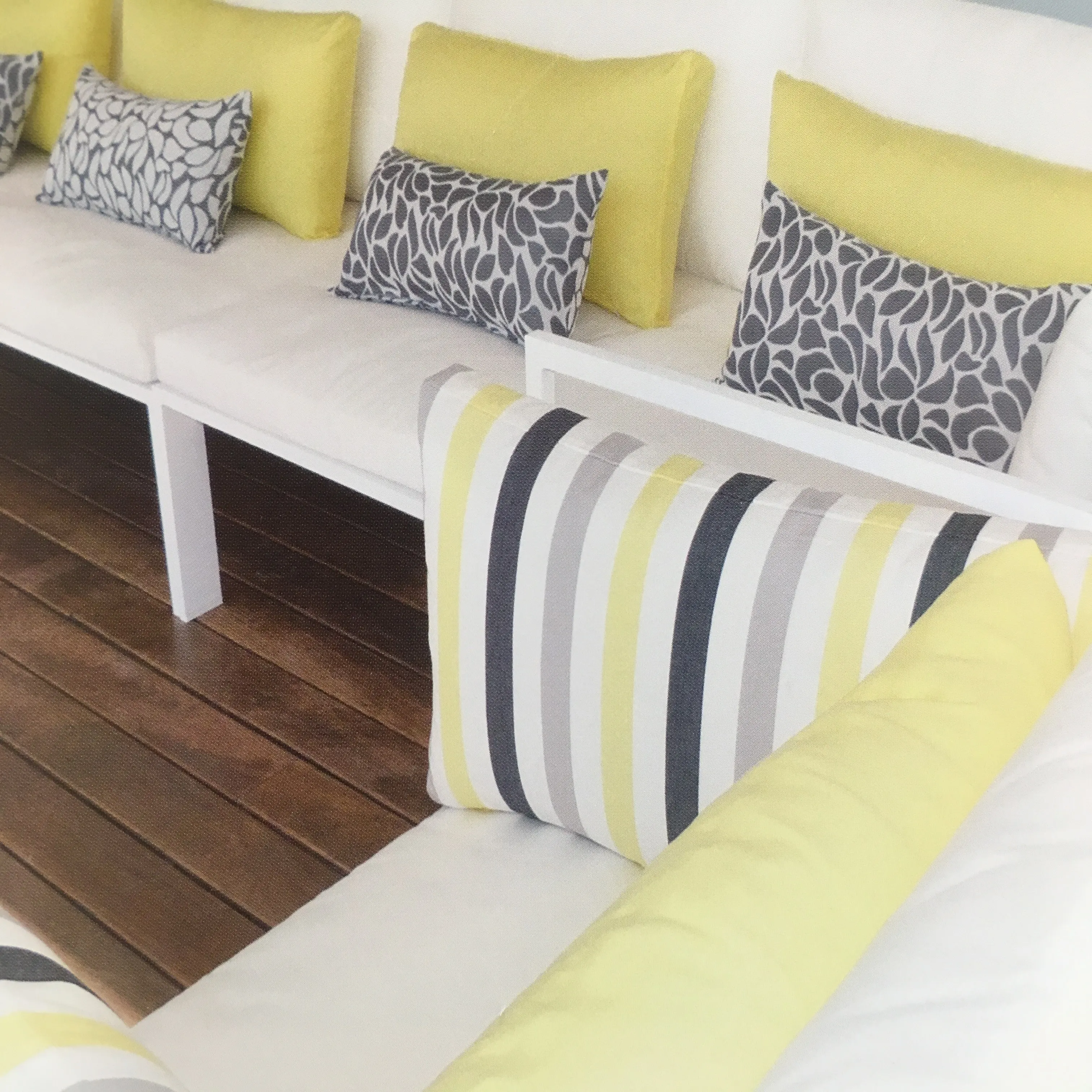 outdoor cushion Fabric 100 Solution Dyed Acrylic Plain Waterproof Beach Gsm Style  patterned  Tent Feature Weig Material Yarn