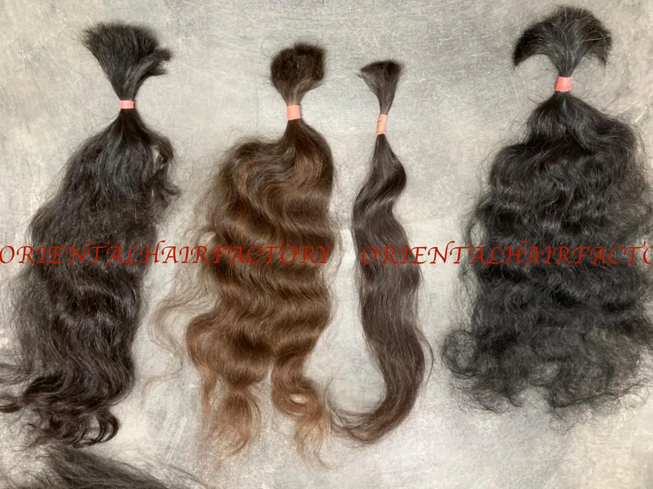 New Cuticle Aligned Unprocessed Indian Grey Bulk Human Hair Extensions !!!!!!