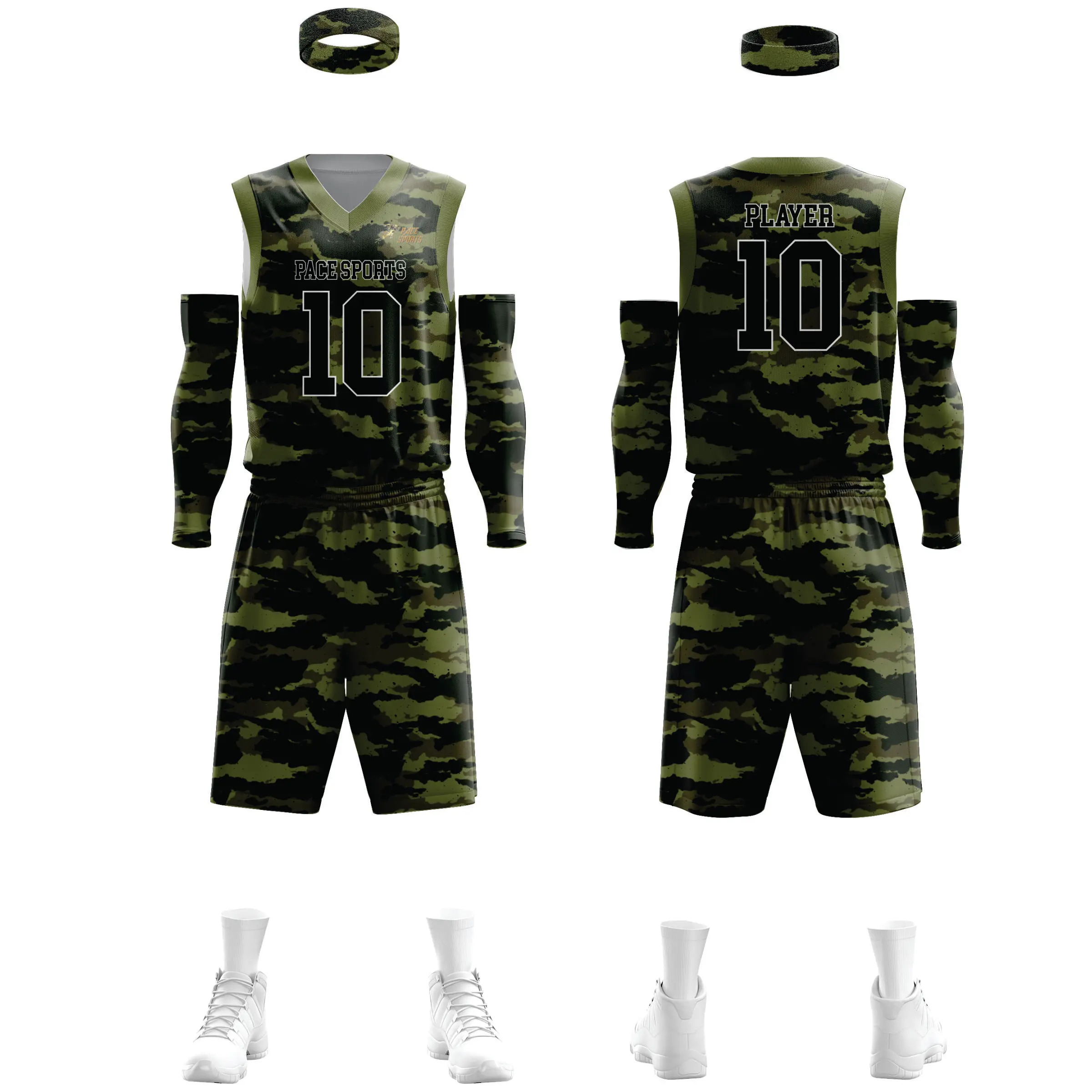 Latest Fashionable Quick Dry Top Quality Stitching sublimated camouflage bsci summer basketball shorts Basketball Uniform
