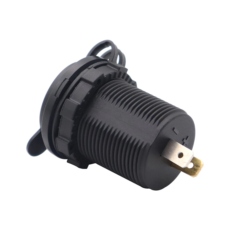 12V 24V Waterproof LED LAMP Dual USB Charger Socket Power Outlet 2.1A &1.0A for Car Boat Marine Mobile